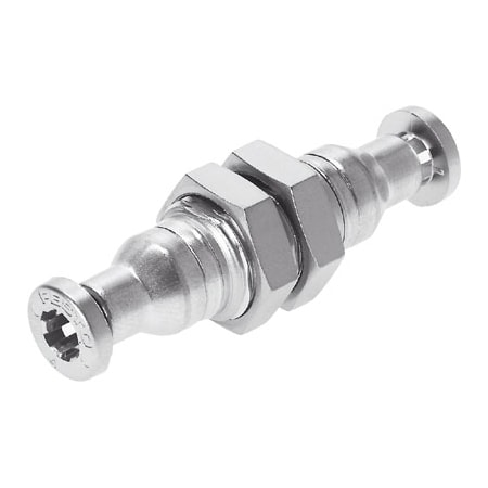 Festo Push-In Bulkhead Connector CRQSS-12 CRQSS-12